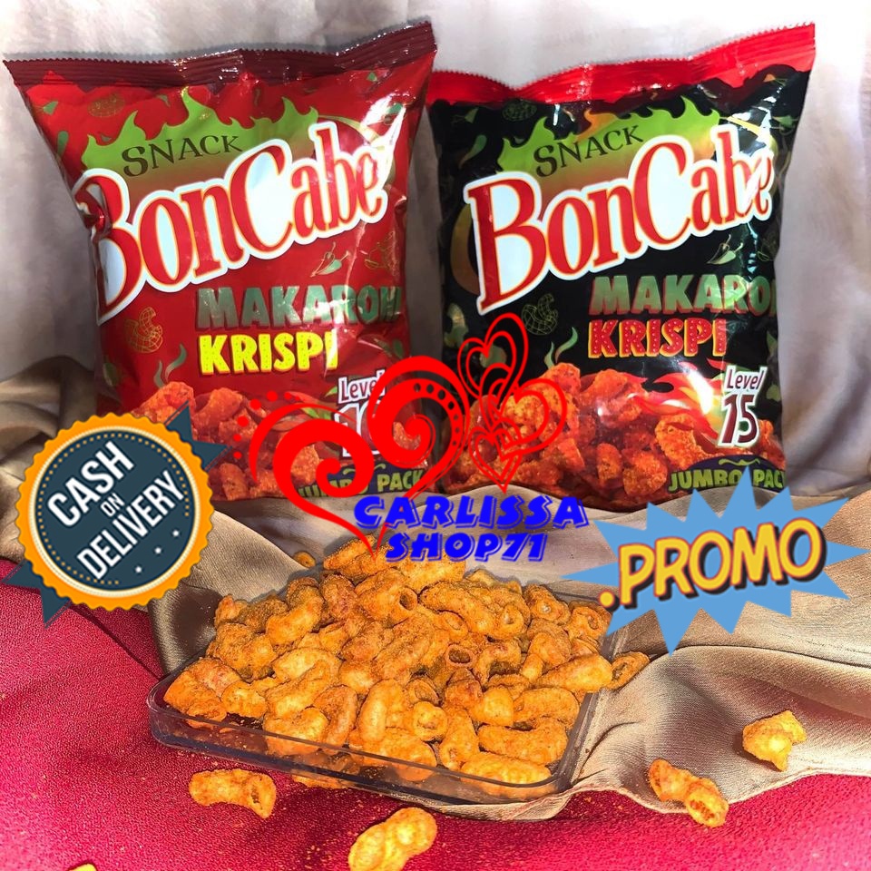 

Kobe Boncabe Makaroni Krispi Level 10 dan Level 20 Ukuran 150gr Harga Terjangkau