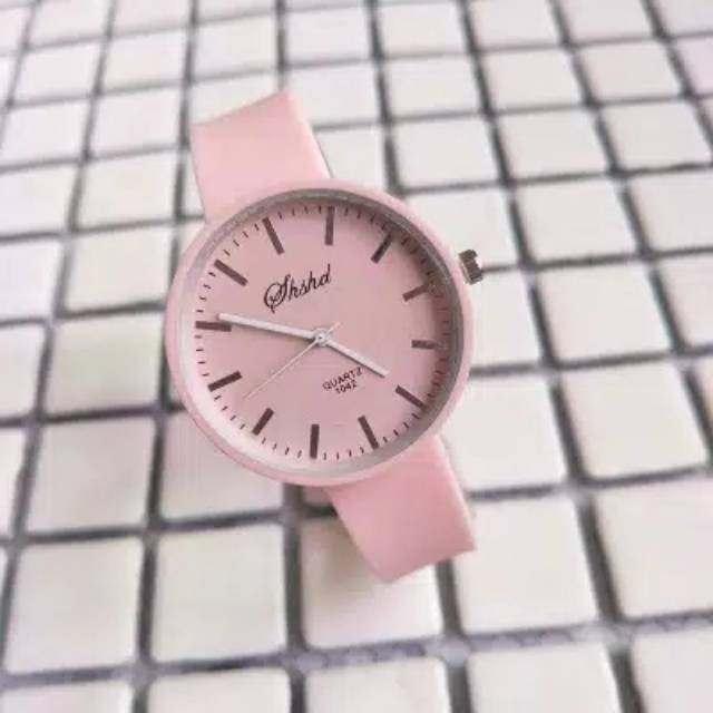 RM - Jam / Jam Tangan / Jam Tangan Wanita / Jam Tangan Analog Wanita  / Jam Tangan  SHSHD - Pink