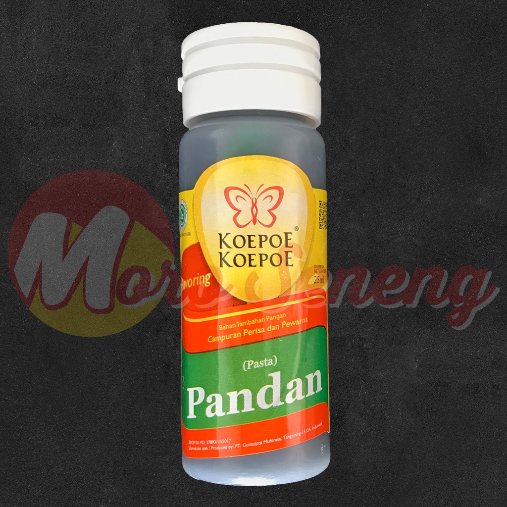 

Pasta Perisa Pandan Kupu Koepoe 25 ml