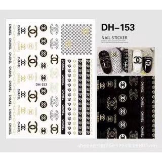 BEST SELLER NAIL STICKER STIKER KUKU MOTIF GARIS LEBAH WATER DECAL NAIL STICKER