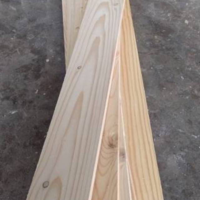 Kayu Jati Belanda SYP Tebal 1,5cm Lebar 13-6cm Pjg 1 mtr halus presisi dekoratif