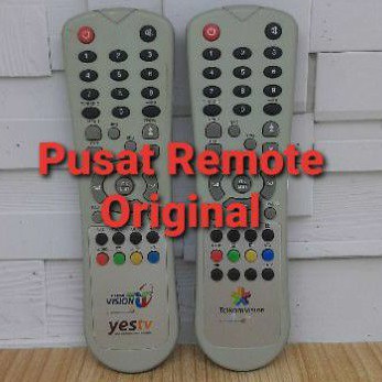 REMOTE REMOT RECEIVER PARABOLA TELKOMVISION ORIGINAL ASLI