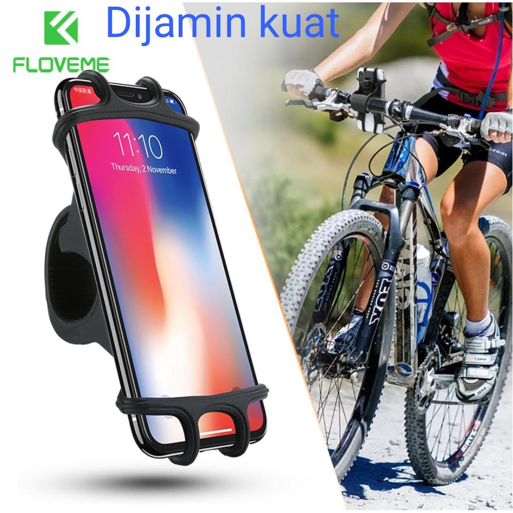 HOLDER HP MOTOR DAN SEPEDA STANG ORIGINAL DI JAMIN KUAT UNIVERSAL