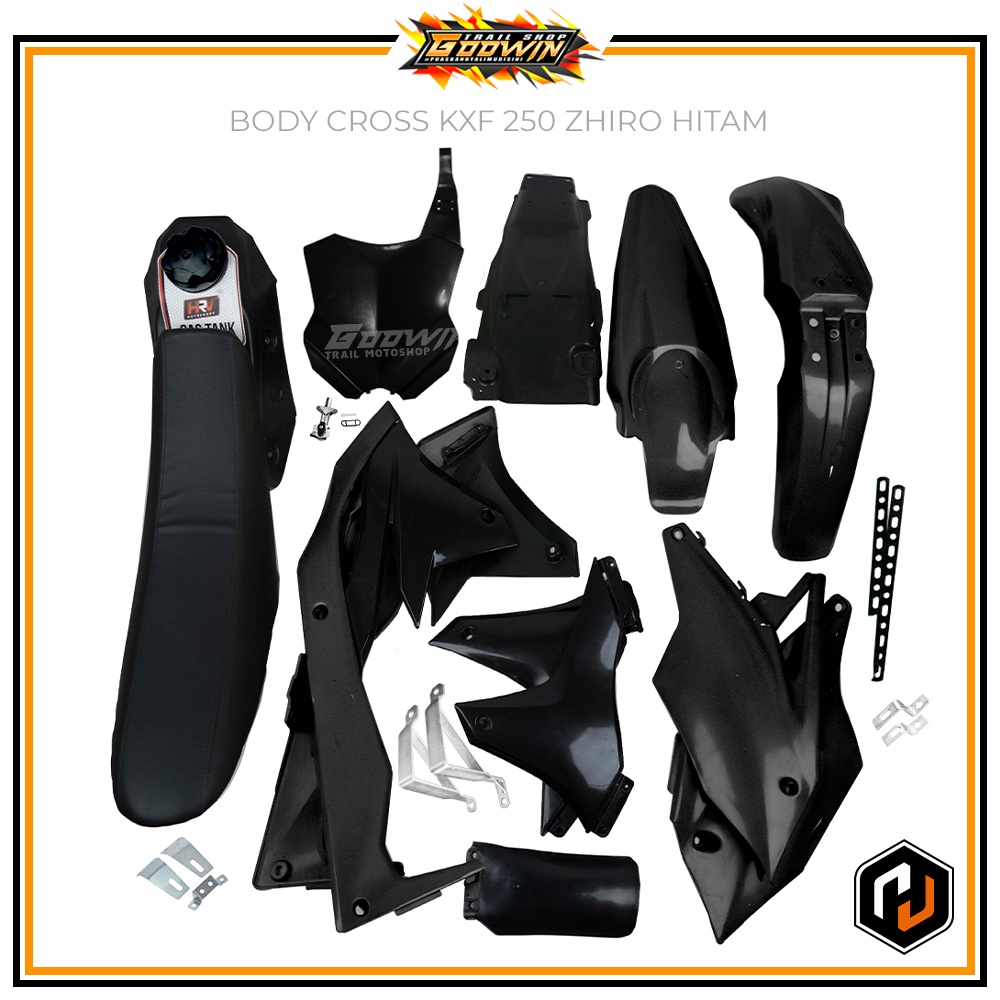 Body Trail Set Cover Bodyset HARVY MX KXF 250 ZHIRO PNP KLX 150 BIGFOOT TERBARU