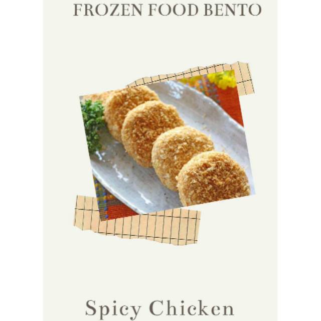 

Spicy Chicken (isi 18 ptg)