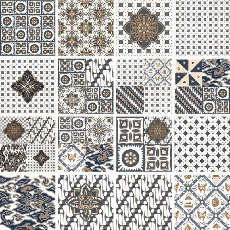 Roman Granit Dbatik amba GTA332711R 30x30/tegel batik/lantai tegel/tegel vintage