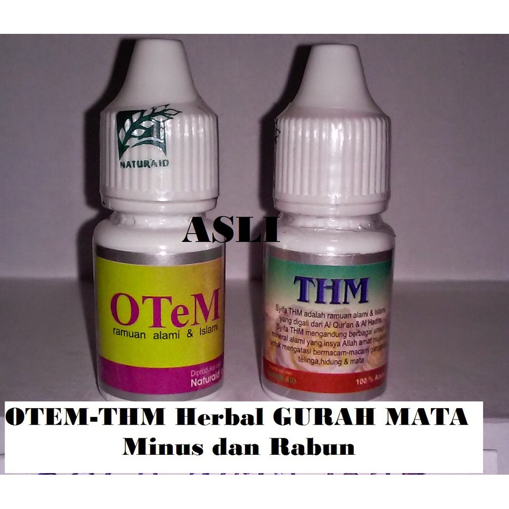 Obat Tetes Mata Herbal Alami Otem Dan Thm Untuk Kesehatan Mata Shopee Indonesia