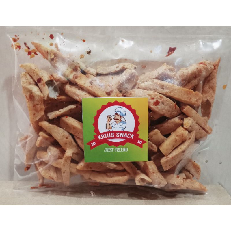 

Basreng stik pedas daun jeruk