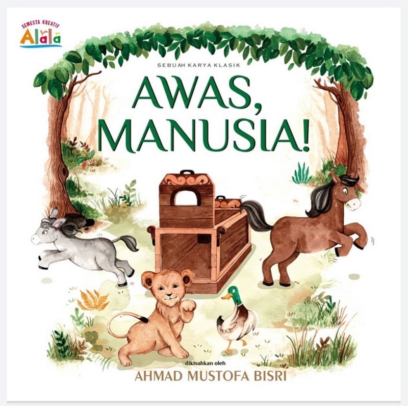 Awas, manusia Buku anak karya gus mus