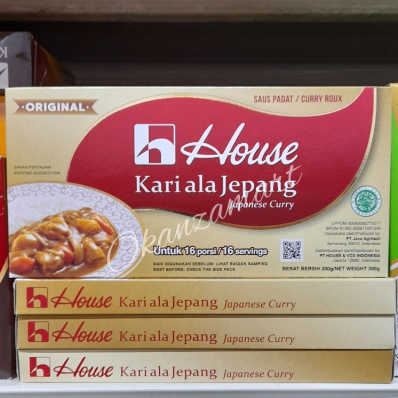 

House Kari Ala Jepang 300gr