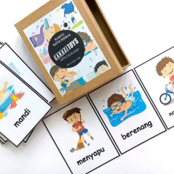 Hot Sell.. Kartu kata kerja