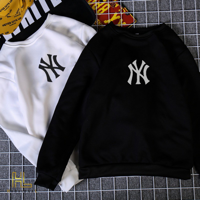 Parisdivarious Sweater Hoodie Sweatshirt Crewneck Ny Bahan Fleece Size S - XXL (Pria &amp; Wanita)