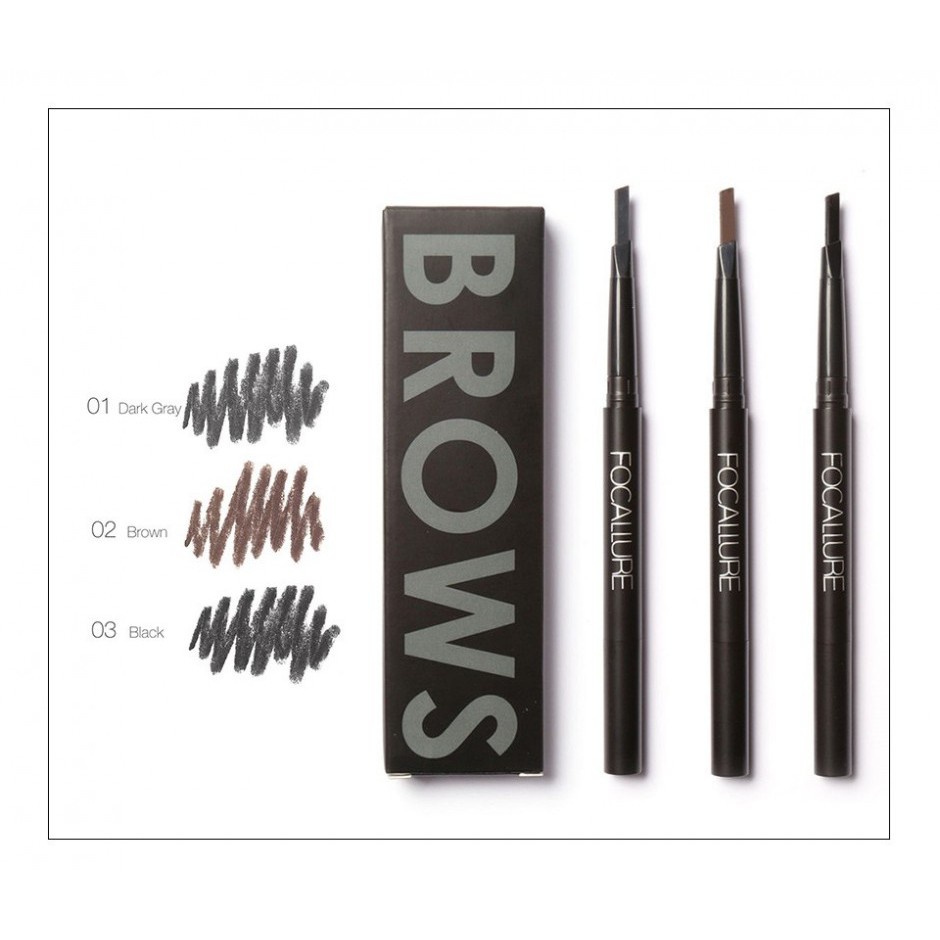 ⭐BAGUS⭐ FOCALLURE Auto Brow Pen FA18 | Eyebrow Matic | Pensil Alis