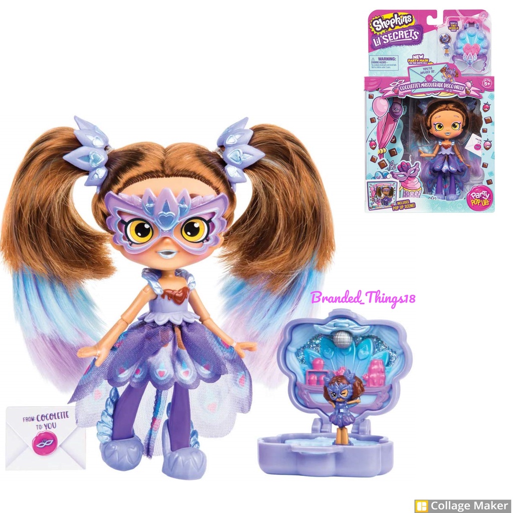 Shopkins Lil Secrets Popette Figure Shopkins Lil Secrets Popette Figure