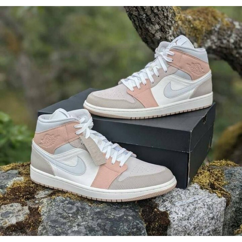 NIKE AIR JORDAN I HIGH BEIGE PINK