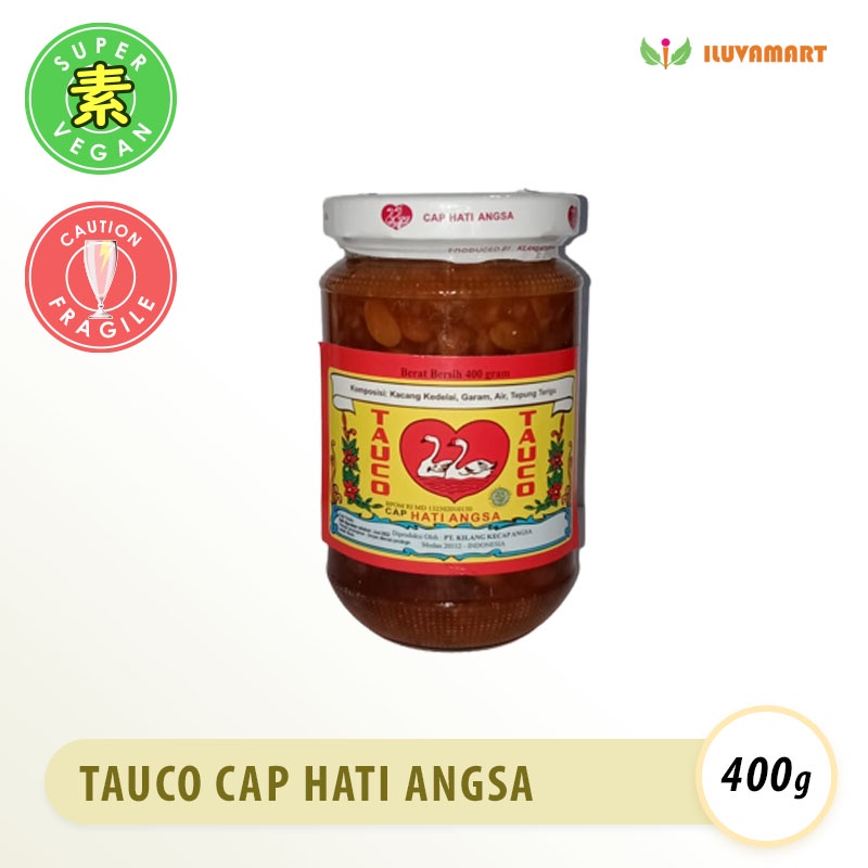 

Tauco Cap Hati Angsa 400gr Tauco Asin Gurih Tauco Medan Tau cho