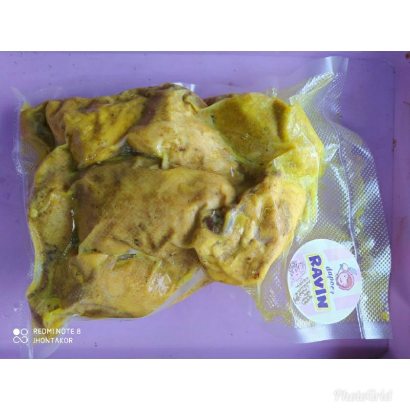 

Ayam serundeng kelapa 1 ekor