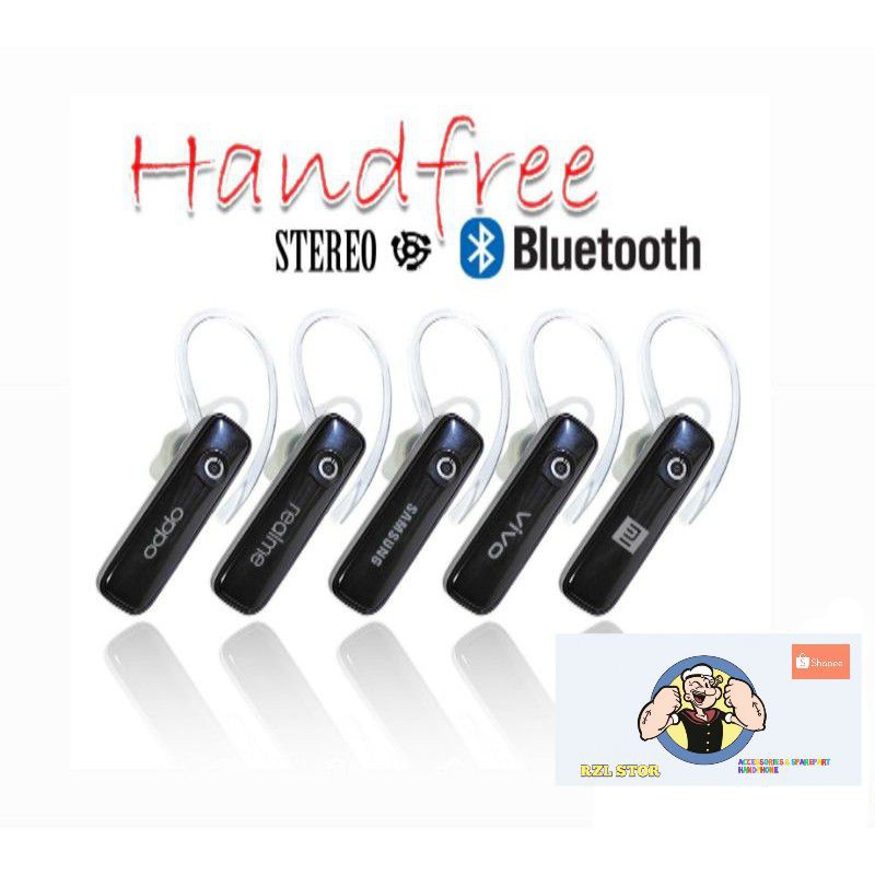 HANDSFREE HEADSET BLUETOOTH STEREO OPPO / VIVO / SAMSUNG / REALME / XIAOMI ORI