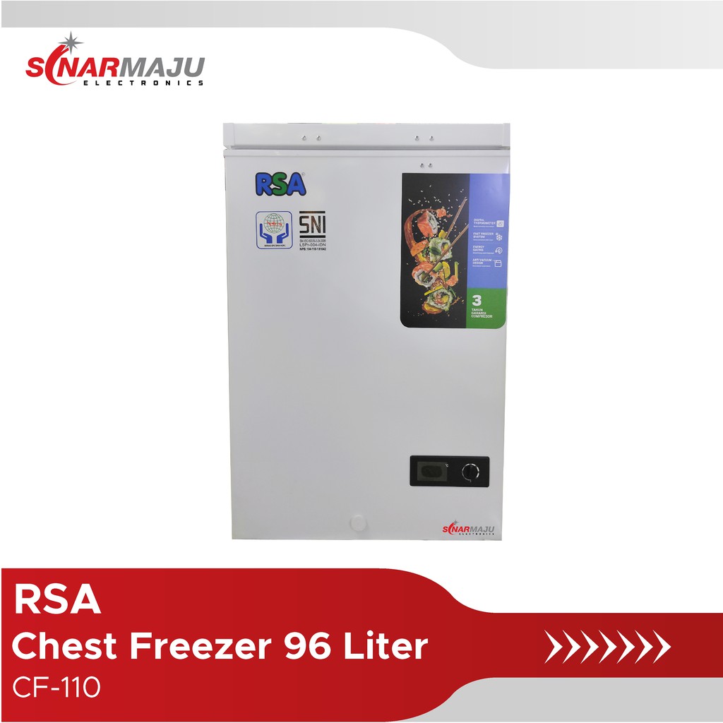 RSA Chest Freezer 96 Liter CF-110 / CF110 / CF 110