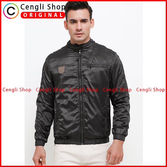 JAKET CASUAL PRIA CARDINAL ORIGINAL TERBARU ABU-ABU CA02