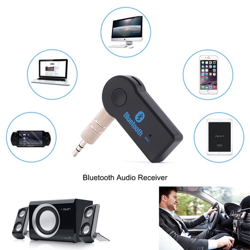 VIBOX CK-05 CAR BLUETOOTH RECIVER AUX AUDIO MOBIL RECEIVER CK05 MUSIC WIRELEES