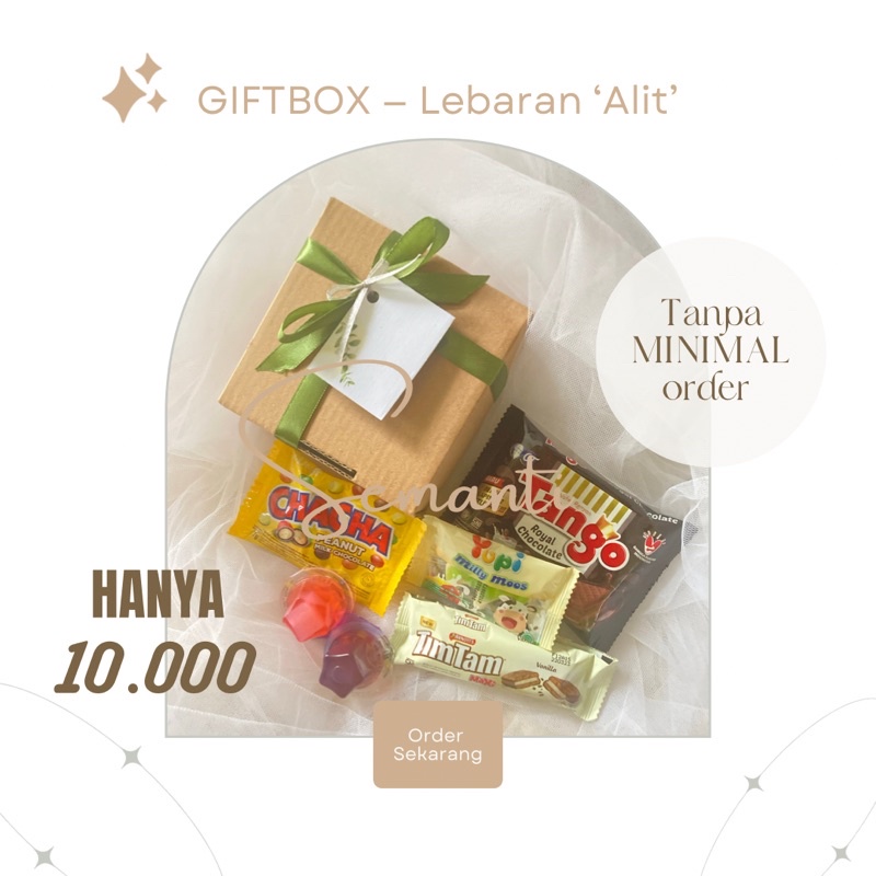 

TANPA MINIMAL ORDER Hampers Gift Box Snack Box Lebaran Hari Raya Idul Fitri