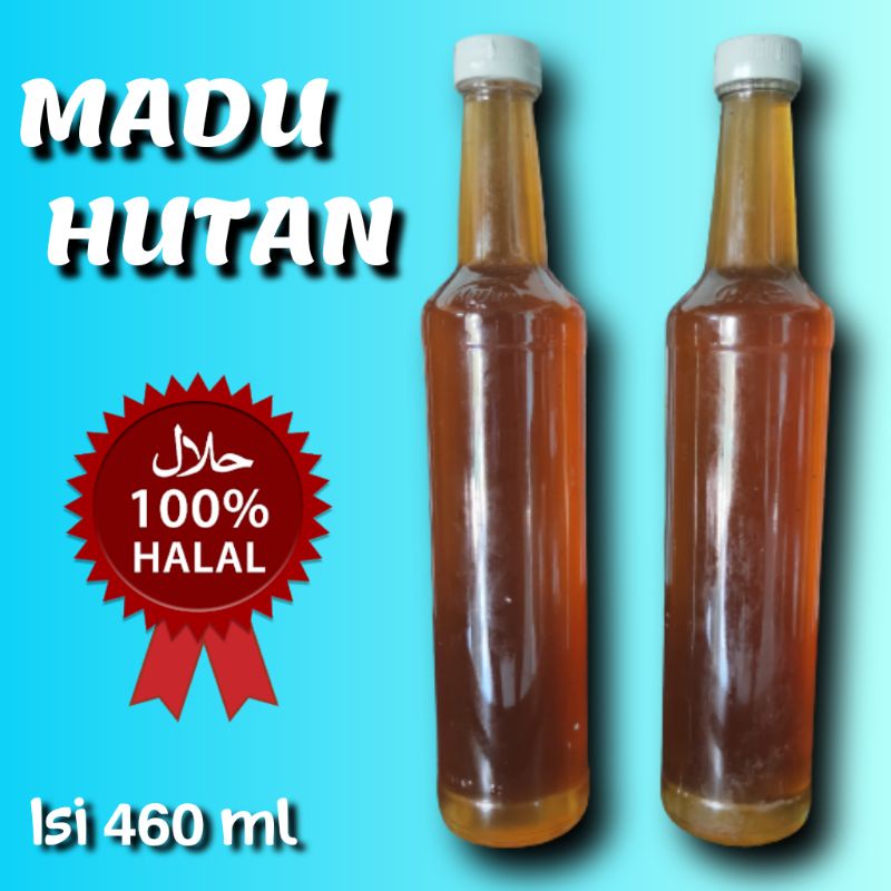 

madu hutan / madu murni / madu ternak / isi 460ml