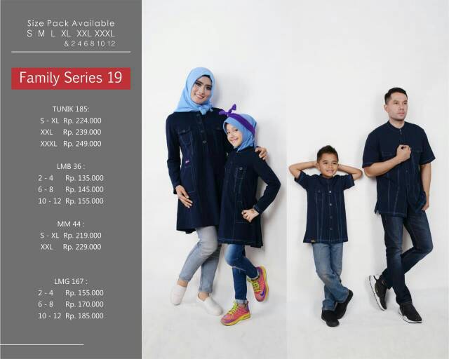 Busana Muslim Muslimah Mutif Family Series 19