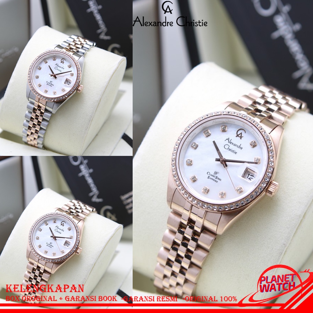 ALEXANDRE CHRISTIE WANITA ORIGINAL JAM TANGAN ALEXANDRE CHRISTIE WANITA JAM ALEXANDER CRISTIE ALEXAN