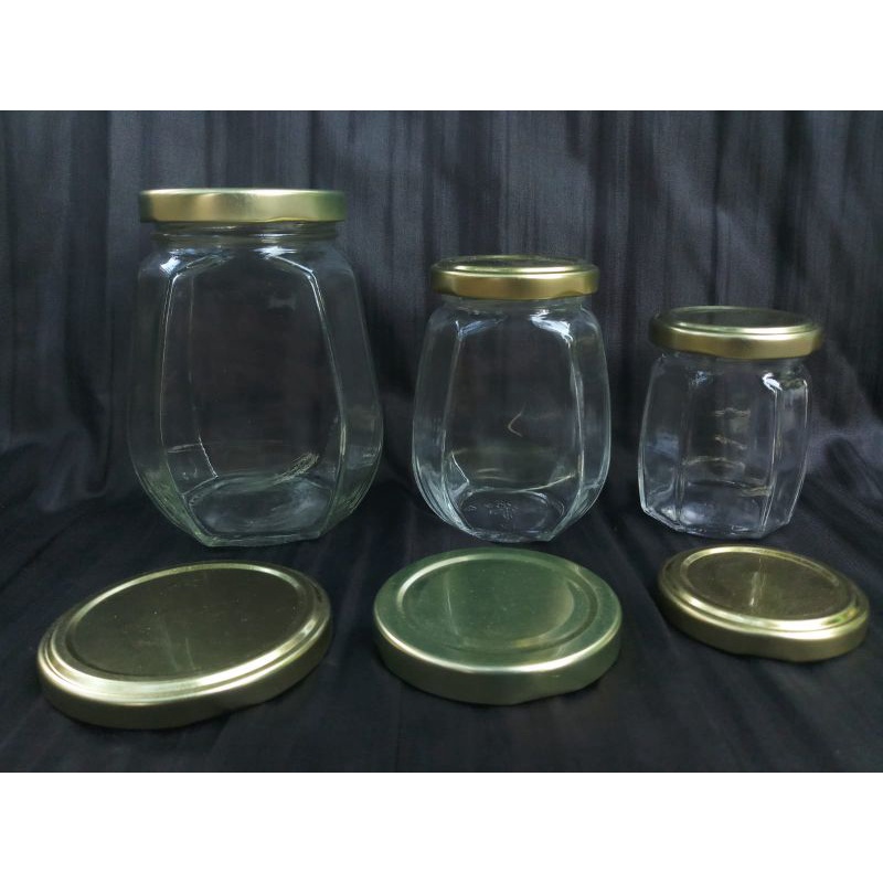 Toples Kaca / Jar Kaca 100ml