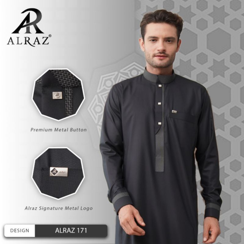 JUBAH ALRAZ DEWASA | JUBAH SAUDI | GAMIS PRIA