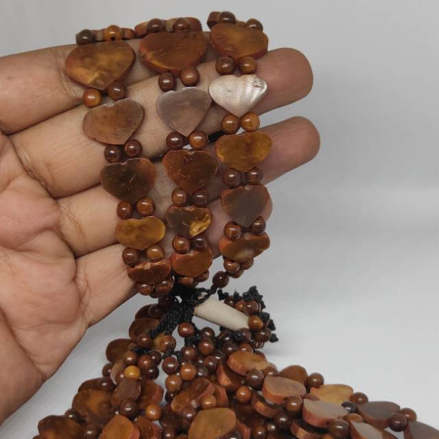 Gelang kaukah love coklat / gelang kaokah / gelang koka / gelang kokka / gelang kaoka / gelang kauka