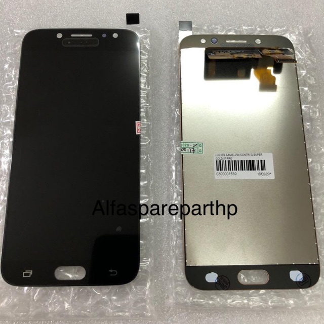 LCD + TS FULLSET SAMSUNG J7 PRO / J730 SUPER CONTRAS HITAM / GOLD