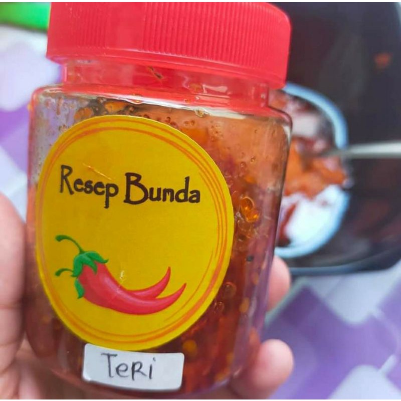 

sambal resep bunda, sambal jengkol, cumi, pete/ petai