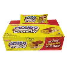 

CLOUD 9 CRUNCHY COKLAT 11GR 24'S