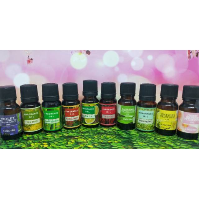 AROMATHERAPY HUMIDIFIER FRAGRANCE OIL DIFFUSER 10 ml MURAH minyak pewangi relax terapi