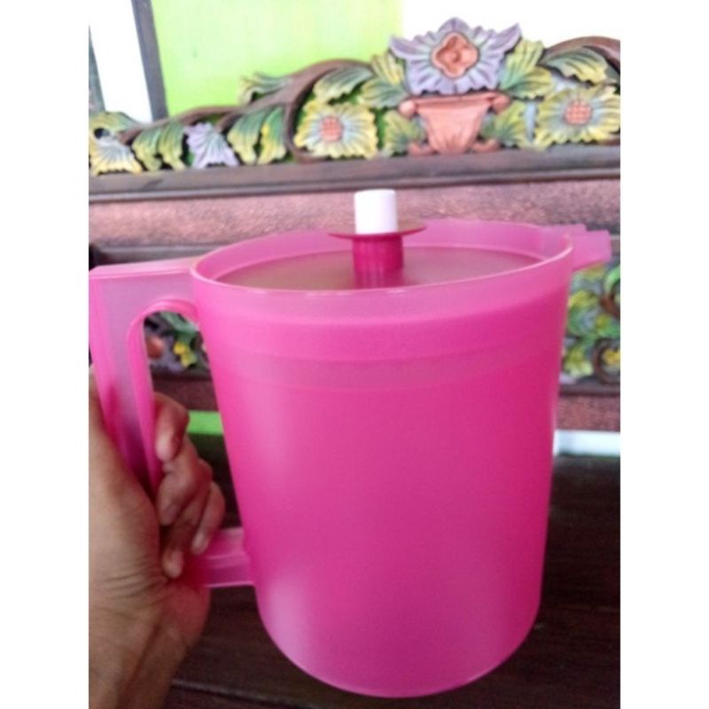 Teko raya tupperware 1 liter maron