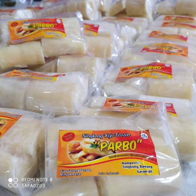 Singkong keju Frozen