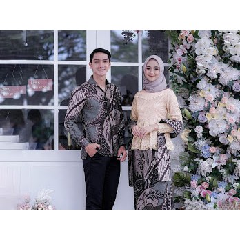 ADA JUMBO!! Couple Pasangan Couple Brukat Kebaya Set Rok Kemeja Batik Baju batik couple pasangan wanita terbaru modern remaja dewasa adiva couple