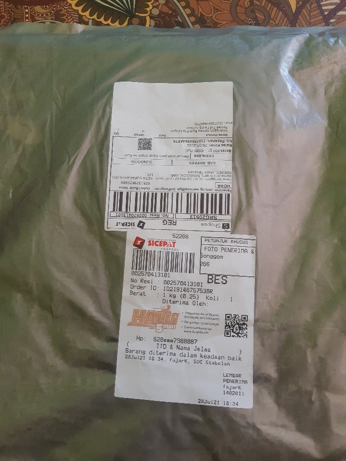 Wisanggeni Kemeja Batik Pria Lengan Pendek Full Furing By Dewo