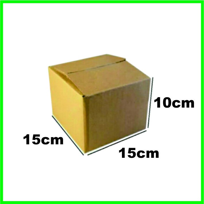 

KARDUS PACKING BOX PACKAGING DUS BEKAS CUSTOM UKURAN 15X15X10CM POLOS DILUAR