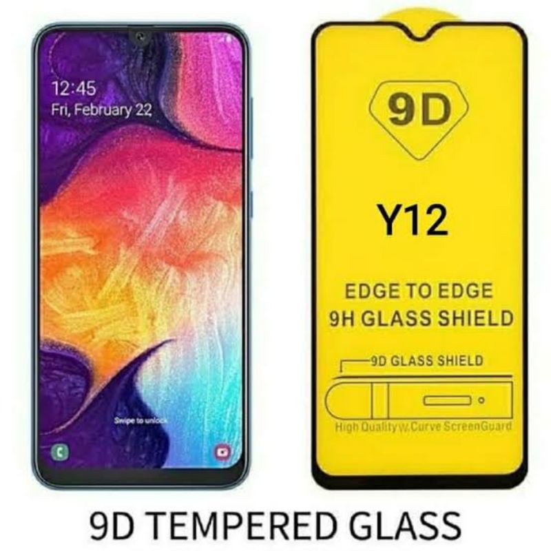 Tempered Glass Full Vivo Y12