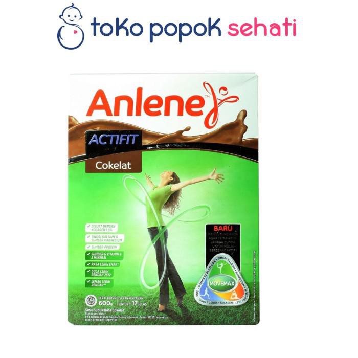 

ANLENE ACTIFIT COKLAT 600GR