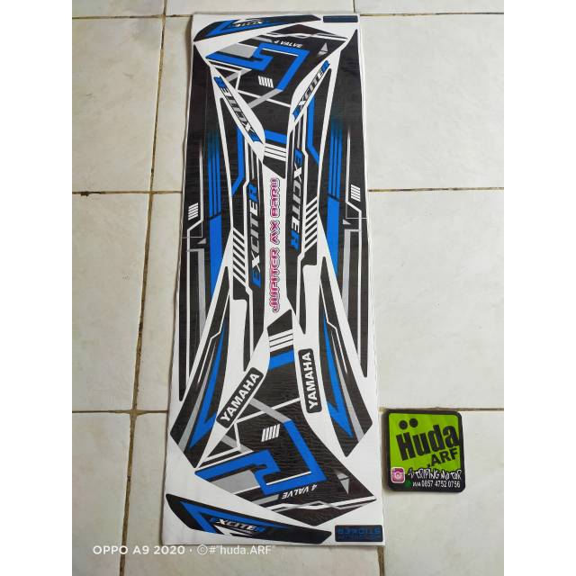 Striping lis sticker variasi yamaha jupiter MX Baru exciter exciter