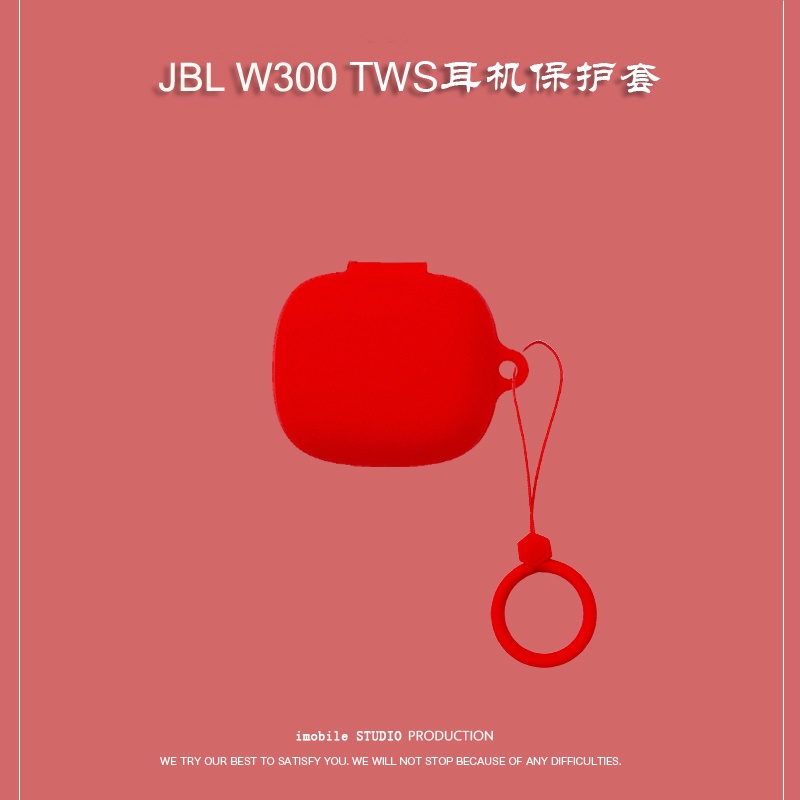 Jbl W300TWS Case Pelindung Headset Tws Charging Anti Jatuh Untuk Jblwave300