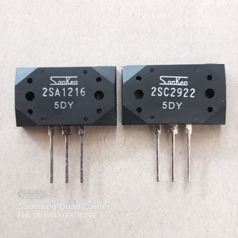 TR SANKEN 5DY Original Transistor 2SC2922 2SA1216 Ori