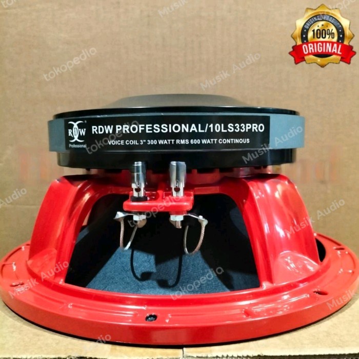 Speaker Komponen RDW 10LS33 PRO 10 ls 33 pro ls33 10inch