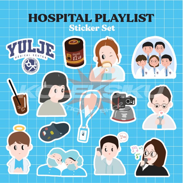 STIKER HOSPITAL PLAYLIST STIKER AESTHETIC STIKER LUCU STIKER HP STIKER LAPTOP