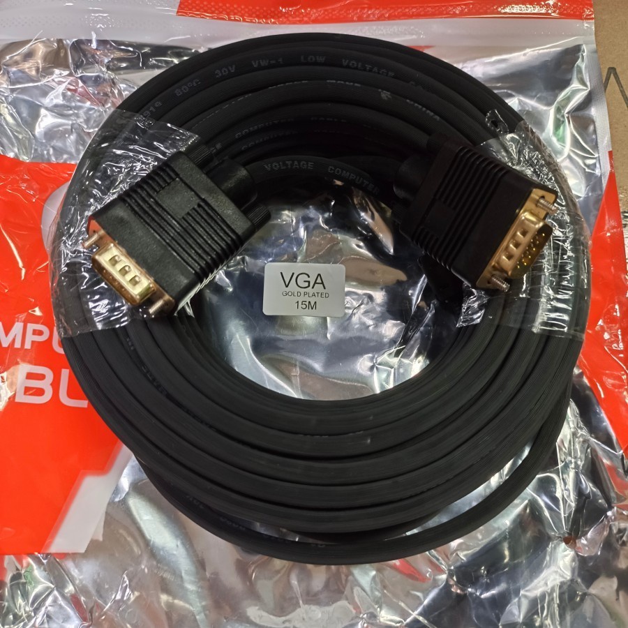 Bestlink Kabel VGA 15Meter Gold plated Male Male