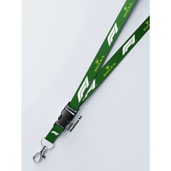 

Lanyard F1 Formula 1 Roleeex Partnership Dua Sisi Bisa Satuan